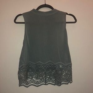 Absolutely adorable light blue tank top